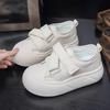 Bread Shoes Women's Spring New Versatile Velcro Cute Big Head Casual Ugly Cute Cream Board Shoes