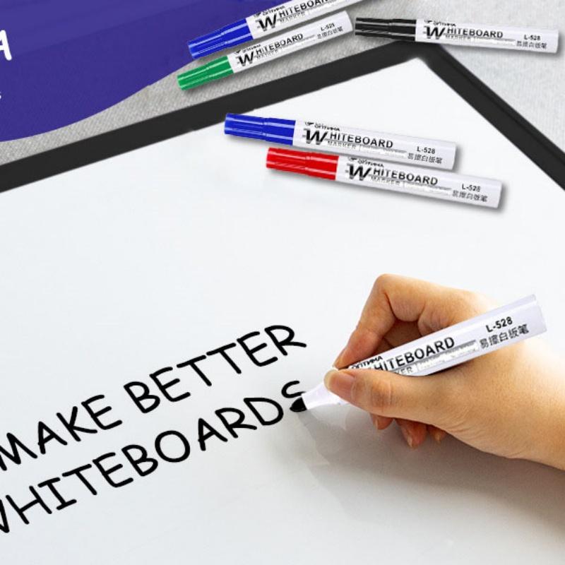 Dry Erase Whiteboard Markers 2.0mm Fine Tip, Low Odor Non-Toxic Washable Pens for Kids Classroom Office, Bulk Erasable Markers Set