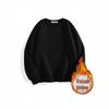 Heavyweight Unisex Crewneck Sweatshirt - Trendy Autumn/Winter, Loose Fit, Plus Velvet