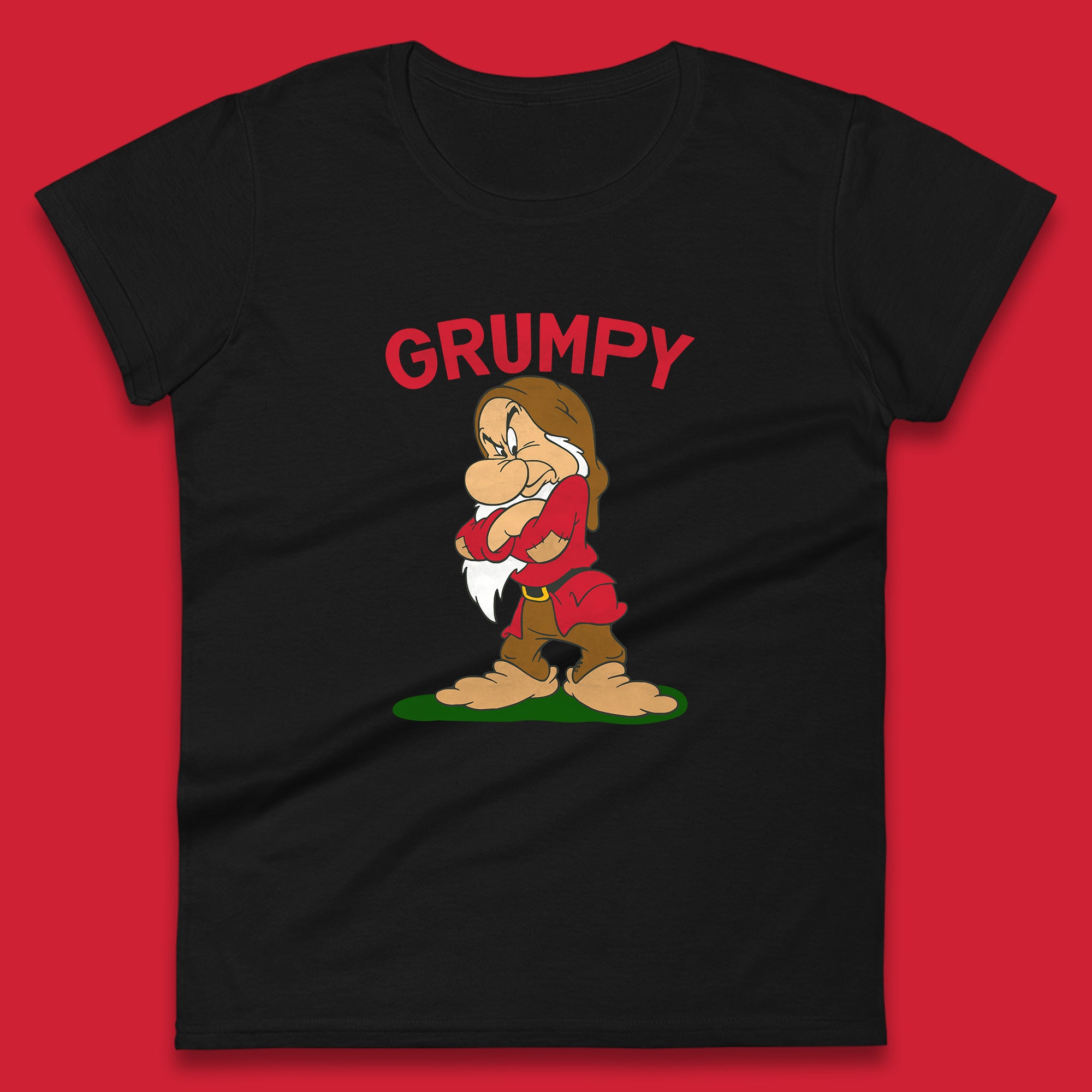 Seven 7 Dwarfs Disney Dwarfs Group Grumpy Sleepy Dopey Doc Sneezy Bashful Happy Disney Matching Outfit Disney Vacation Womens Tee Top 2XL