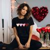 Valentine Heart Sweat T Shirt Cute Vintage Pullover