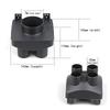1 Pcs 1 Hole 75mm To 4 Holes 42mm Car Air Outlet Vent Cover Air Diesel Heater Converter Air Diesel Parking Heater Parts