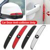 BGT1 4Pcs Rubber Anti Collision Strip Car Door Rearview Mirror Protector Stickers For Dacia Logan Sandero Duster Stepway Jogger Lodgy