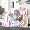 Taylor Swift Lover Album Artwork Decke Weiche Wohndecke für Zuhause Schlafzimmer Bett Sofa Reise Büro Einfarbige Weihnachtsdecke