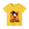 Dragons Ball Z T-shirt Goku Cartoon Anime Figures Short Sleeves Casual Kid Tee Y2K Round Neck Top Boy Summer Child Clothing Gift