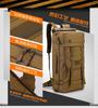 Men's Large Outdoor Mountaineering Backpack, Multifunctional Travel and Storage Bag