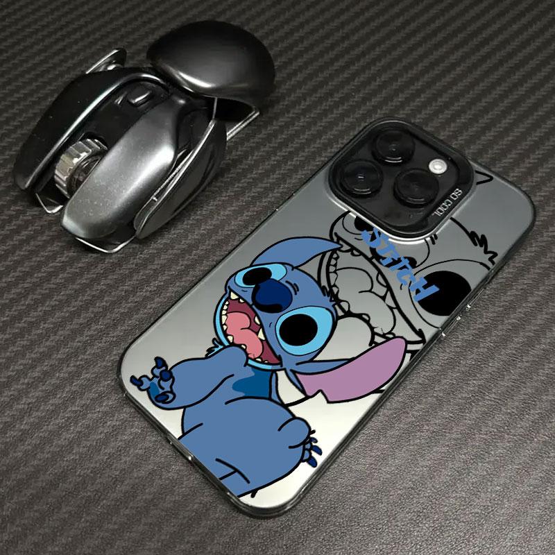 Lilo Stitch Cartoon Phone Case For iPhone 11 12 13 14 15 16 17 Pro Max 16e 17E 17 Air Plus 13 Mini Shockproof Fundas Back Cover