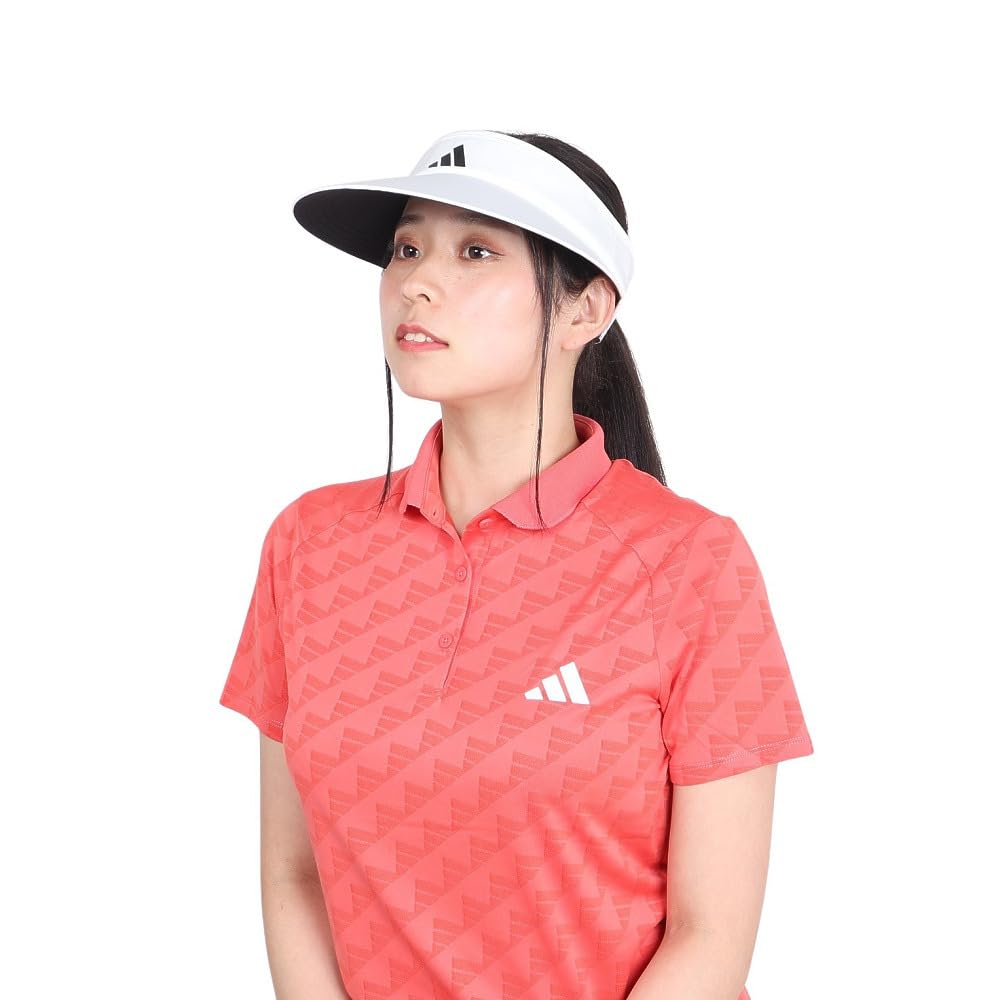 Adidas Golf Wide Brim Visor Golf White Cap, Women's,