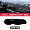 Für KIA SPORTAGE 4 2016-2021 Auto Armaturenbrett Abdeckung Matte Sonnenschutz Pad Vermeiden Licht Matte Instrument Teppich Schutz Zubehör