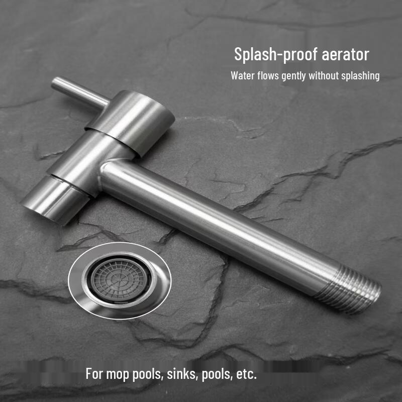 TLXT Stainless Steel Washing Machine Faucet