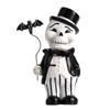 Resin Handicrafts Cartoon Skeleton Character Sculpture Suit Gentleman Bat Halloween Statue Decorative Figurines Home Decoration