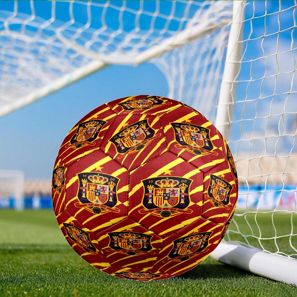 Pau-lo Fc Emblem Printed Size 5 Soccer Balls, Anti-Slip, Protective Football, Outdoor Sport, a Unique Gift Suitable for him/her, Birthday