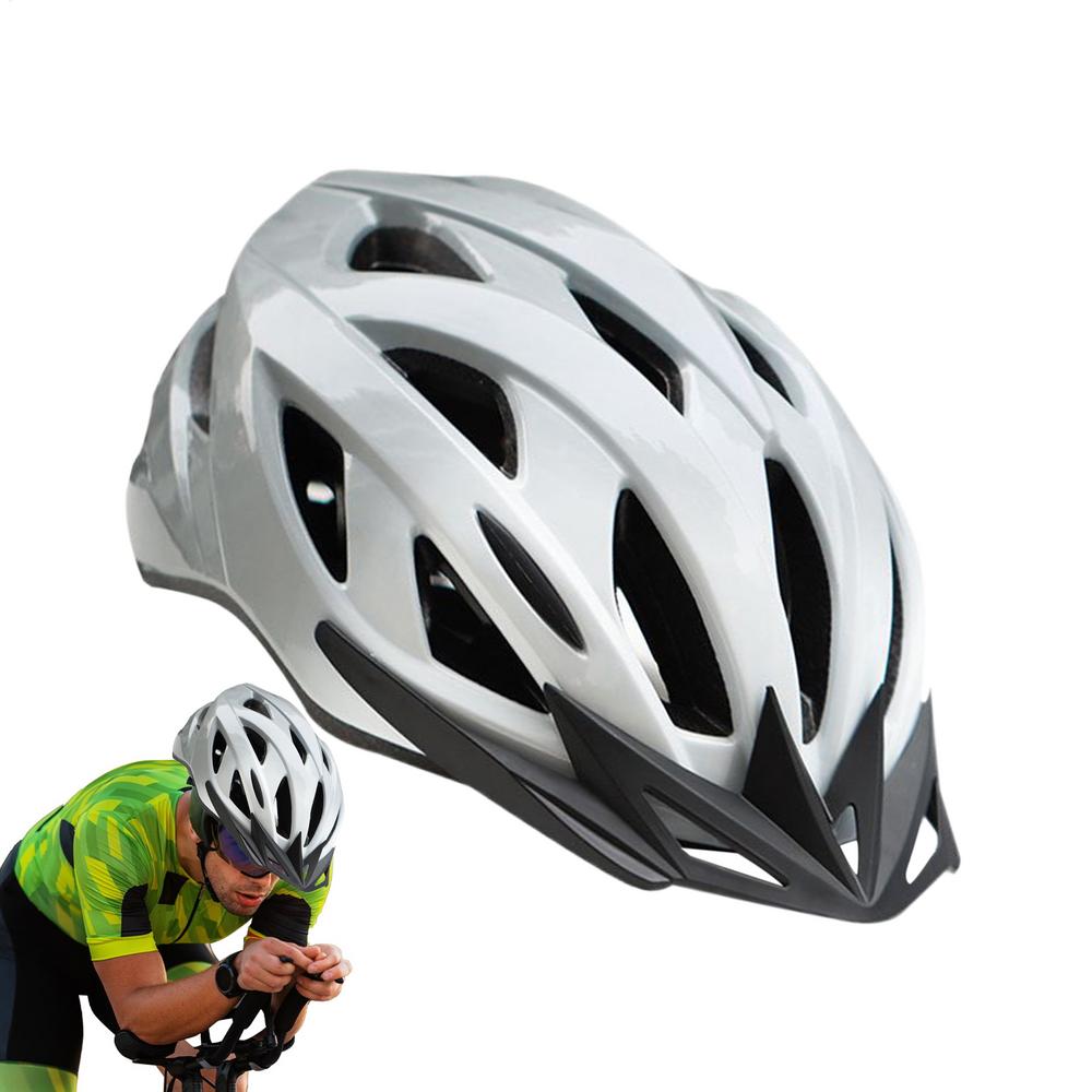 

Road Cycling Helmet Lightweight Cycling Helmet Ventilation Safety Head Gear With Chin Strap Adjustable Riding Accessories For