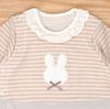 Coveralls Border Rabbit 80 Made in Japan [Baby Castle]
