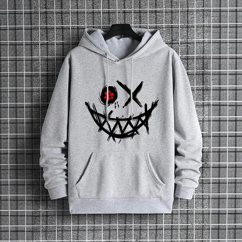 2026 New Men's Hoodie, High-Quality Printed Long-Sleeve Sweatshirt, Autumn/Winter Casual Sports Pullover
