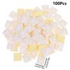 100Pcs Self Adhesive Cable Tie Holder Wire Fixing Base Strong Sticky Cable Tie Holder Organizer For Home Office Wire Storage