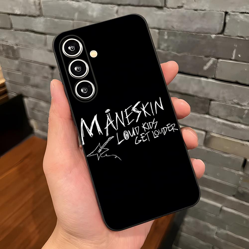 Rock Band M-Maneskin Phone Case For Samsung A25 A13 A33 5G A54 A36 A35 A56 A52 A14 Shockproof Soft Cover