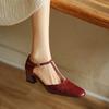 Summer Women's Leather Sandals Medium Heel Large Size Bag Heel Solid Color Soft New Hollow Sandals Beef Tendon Soft Sole Non-slip
