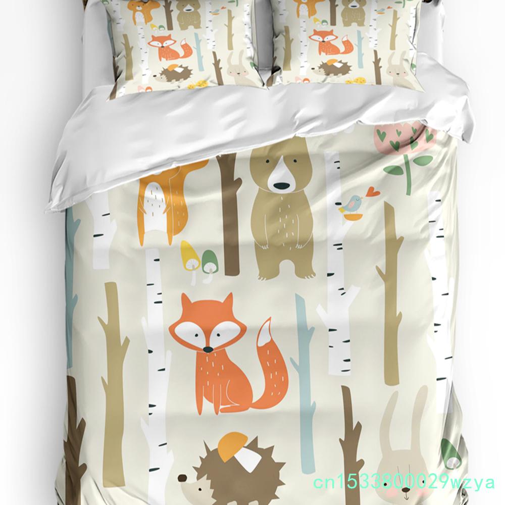 Yorkie Bedding Set For Bedroom Bed Home Yorkshire Terrier With Cute Ribbon Animal Duvet Cover Quilt Cover And Pillowcase