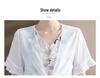 2026 Summer Fashion Chiffon Two-Piece Skirt Set for Middle-Aged & Elderly Women - Short Sleeve Dress