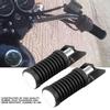 Motorcycle Rear Footpegs Plate Footrest Rubber Pad Grip Cover for Suzuki 125cc GN 125