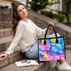  Cute Cartoon Bird Tote Bag Fashion Casual Large Capacity Daily Shopping Shoulder Handbag