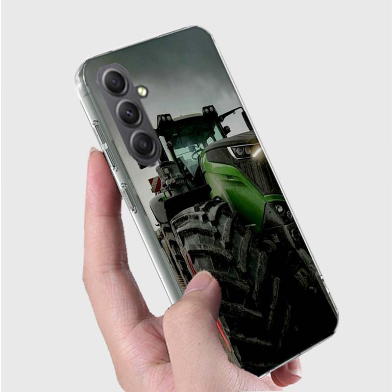 Farm Machinery Harvesters Phone Case for Samsung A16 A26 A36 A56 A17 A37 A57 A07 A06 A02S A03 A04S A05S Galaxy Note 20 10 A50S A