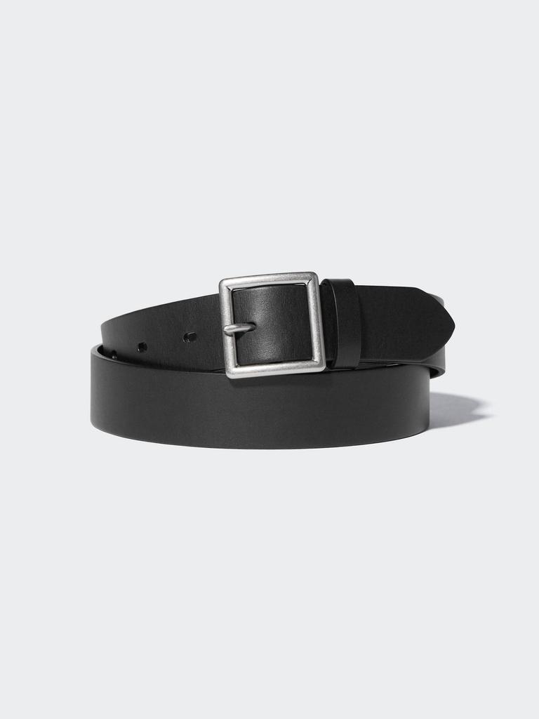 Uniqlo Italian Leather Garrison Belt