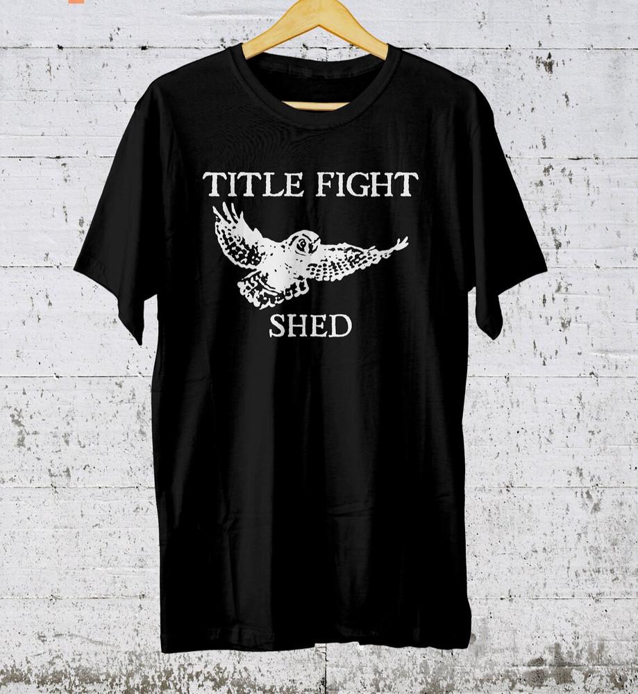 

Title Fight Shed T-shirt, Rock Band Title Fight Shirt, Music Merch, Unisex Tee M