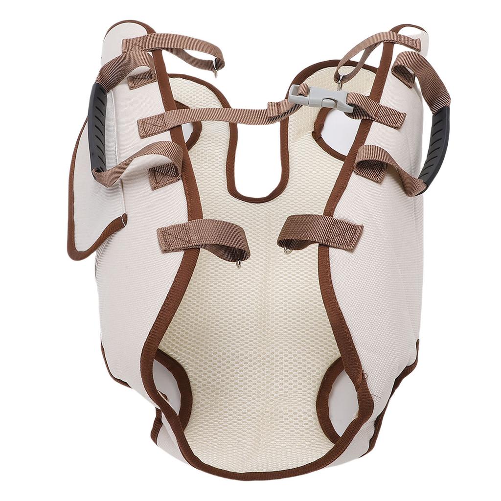 Pet Lift Harness Breathable Portable Pet Sling Carrier with Leash Shoulder Straps for Dog Cat Outing S