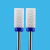 2 PCS Ceramic Milling Cutter For Manicure Machine Set Nail Drill Bits Corundum Mill Cutters Nails Pedicure Bit Sanding Cap