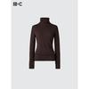 Uniqlo UlTra Warm HeaTTech Cashmere Blend TurTle Neck T Long Sleeve