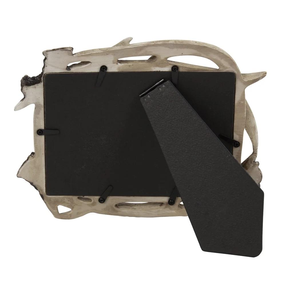 5x7 Antlers Picture Frame Tabletop Decor Vertical Horizontal Display Easy Installation Hunting Gift Rustic Home Decor