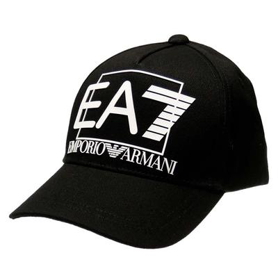 Emporio Armani EA7 Men's Cap, 277057, 3R101, Black [Parallel Import]