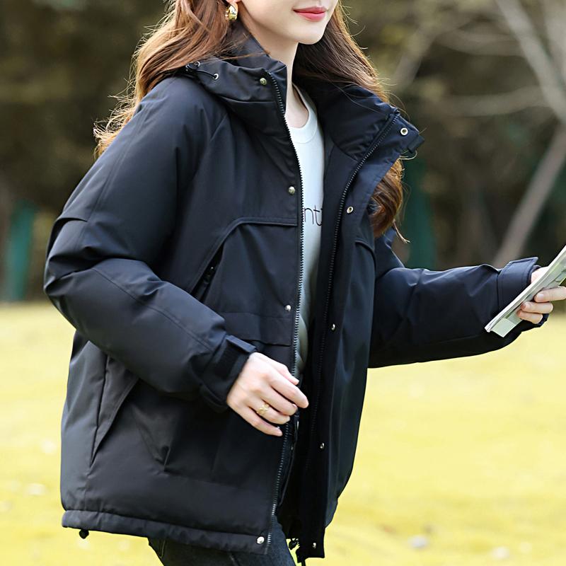 Modă Palton Femei Jachete de Iarnă cu Glugă Largi Groase Calde Parkas Femei