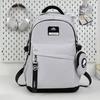 Schoolbag new Korean version college student couple schoolbag large capacity lightweight versatile travel backpack fashionable atmosphere