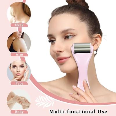 Skin Care Face Roller Cool Ice Roller Massager Household Skin Tighten Device Firming Skin Relieving Fatigue Anti Aging Massager
