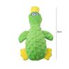 Cute Plush Duck Sound Toy Stuffed Squeaky Animal Squeak Dog Toy Cleaning Tooth Dog Chew Rope Toys Pet Dog Accessories Toys