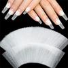 10-50pcs Nail Extension Silk Fiberglass Non-woven Silks Form Wrap Manicure Building UV Gel French Acrylic Tips Glass Fiber Paper