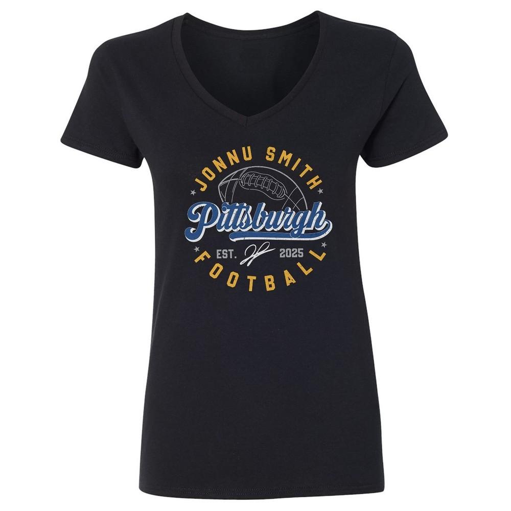 Jonnu Smith Graphic Est. 2025 - Pittsburgh Fans Ladies  V-Neck Tshirt Unisex T-Shirt XL