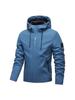 Men's Casual Hooded Jacket: 2025 Spring/Autumn, Plus Size, Versatile Workwear Trend
