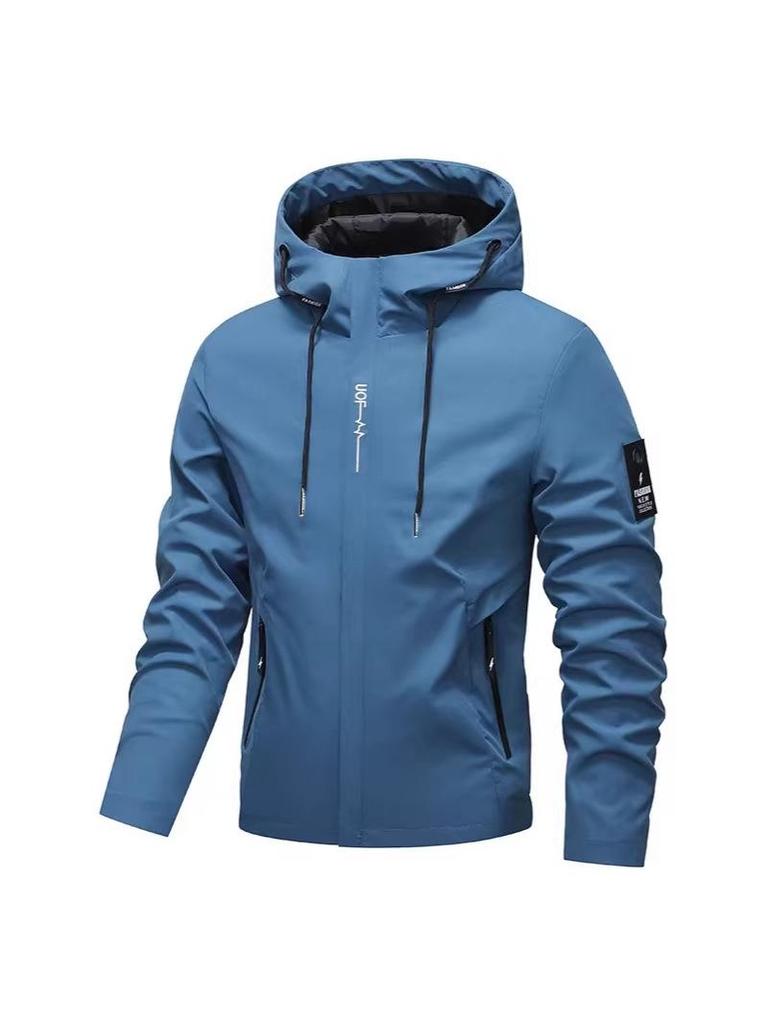 Men's Casual Hooded Jacket: 2025 Spring/Autumn, Plus Size, Versatile Workwear Trend