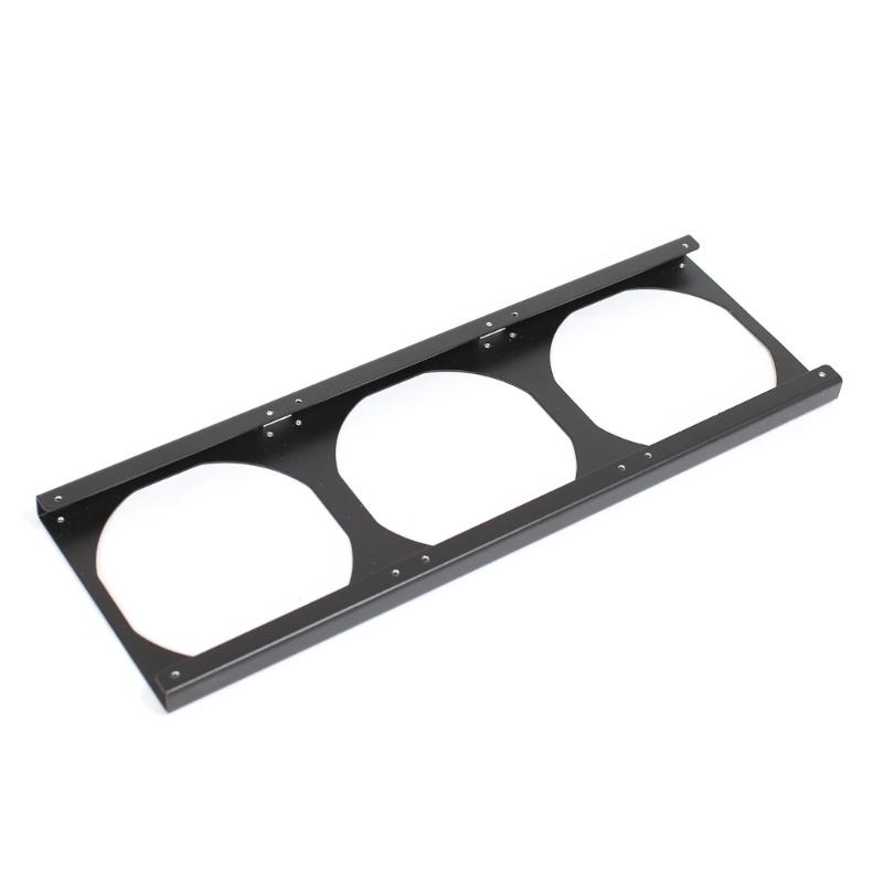 Galvanized Steel PC Fan Mount Raises 12cm Fan 15mm Optimized Cooling For Intensive Computing and Working