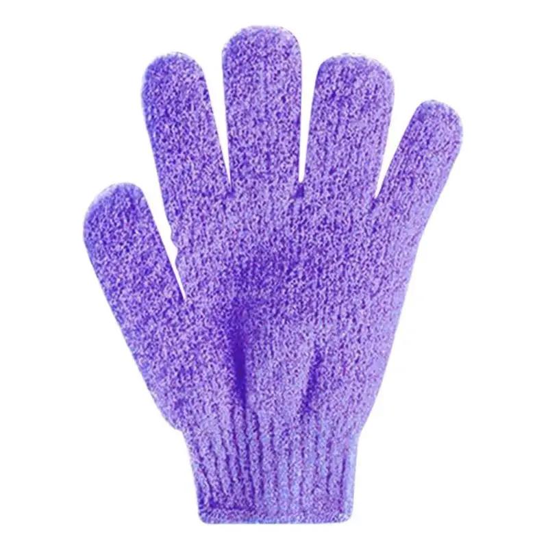 1PCS Household Five Fingers Bath Gloves Shower Towel, Scrub, Body Wash, Children Home Supply Elastic Wipe, Back Bathing, Limpeza