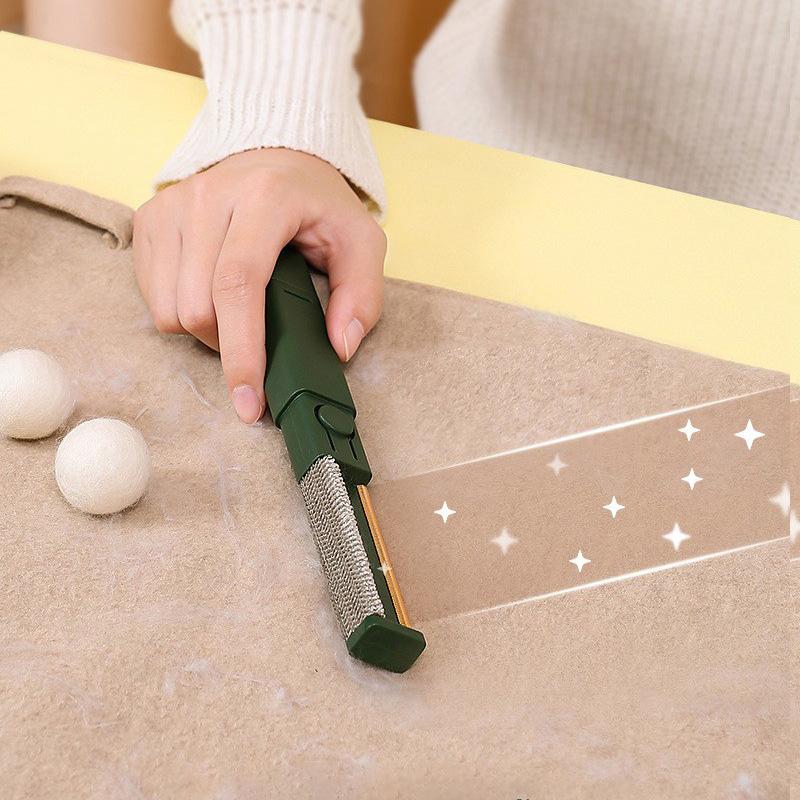 Portable Double Sides 2 in 1 Pet Hair Remover Multicolor Reusable Lint Cat and Dog Hair Brush Remover for Furniture Clothes