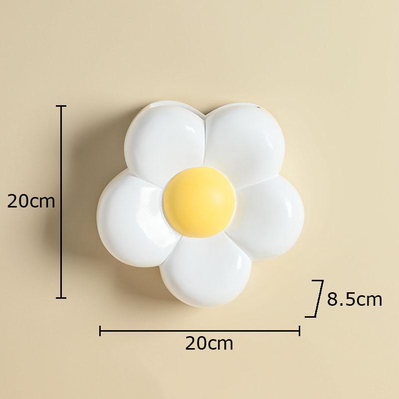 Niedliche Cartoon-Blumenförmige Vase Schreibtischdekoration Künstliche Blume Dekoratives Florales Arrangement Wandvasen Raum Ästhetische Deko
