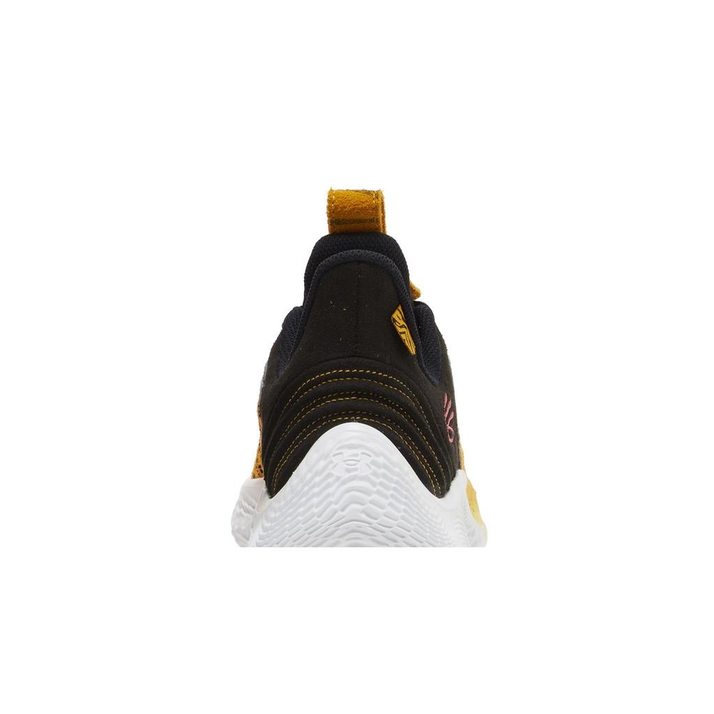 Sesame Street Under Armour Curry Flow 9 Grade School 'Street Pack - Beyond the Stripe' (Unisex) Black / Yellow Nectar Kids' Basketball Shoes