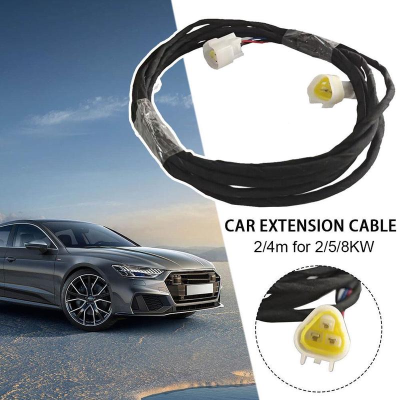 12V Diesel Heater Lcd Screen Extension Cable Diesel Diesel Heater Cable 2/4M Adapter fit for 2/5/8KW Chinese diesel Heater