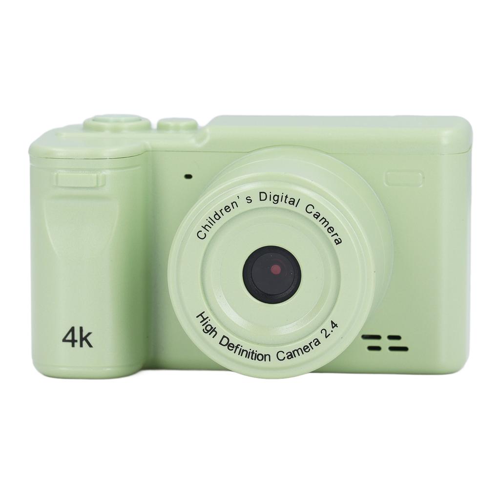 4K Digital Camera Front Rear Lens 50MP Video Camera with Tripod for Boys Girls Students Birthday Gift Electronic Image Stabilization