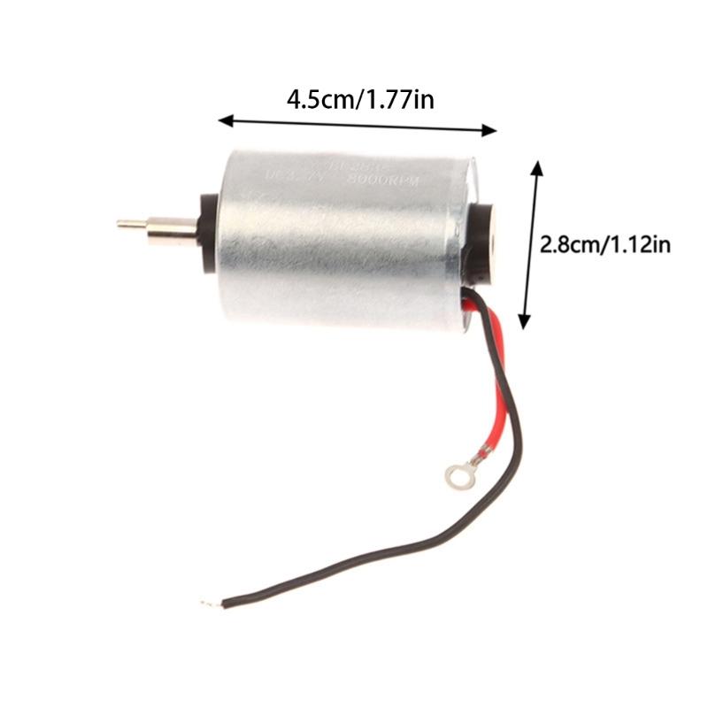 Aluminum Motor Replacement Motor 8000RPM For 8148/8591 Electric Hair Trimmer Rotary Motor Easy Installation Accessories